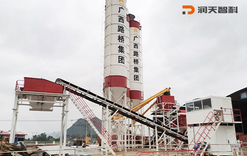 WDB800G二級穩定土拌和站